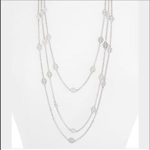 Tory Burch Silver Necklace